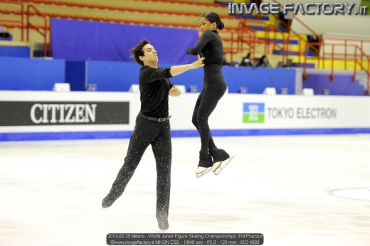 2013-02-25 Milano - World Junior Figure Skating Championships 319 Practice